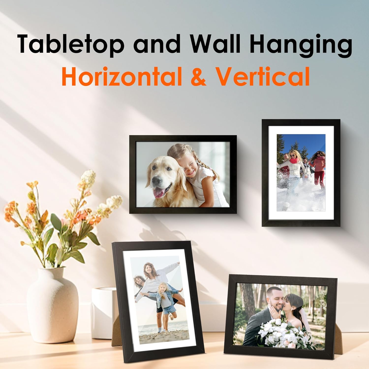 Thumbnail 5 de FIXSMITH 5x7 Picture Frame Set of 10