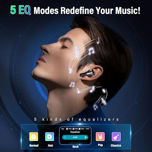 Thumbnail 4 de ZYHKON Z9 Pro: Auriculares inalámbricos con pantalla táctil LED, ANC/ENC y Bluetooth 5.4