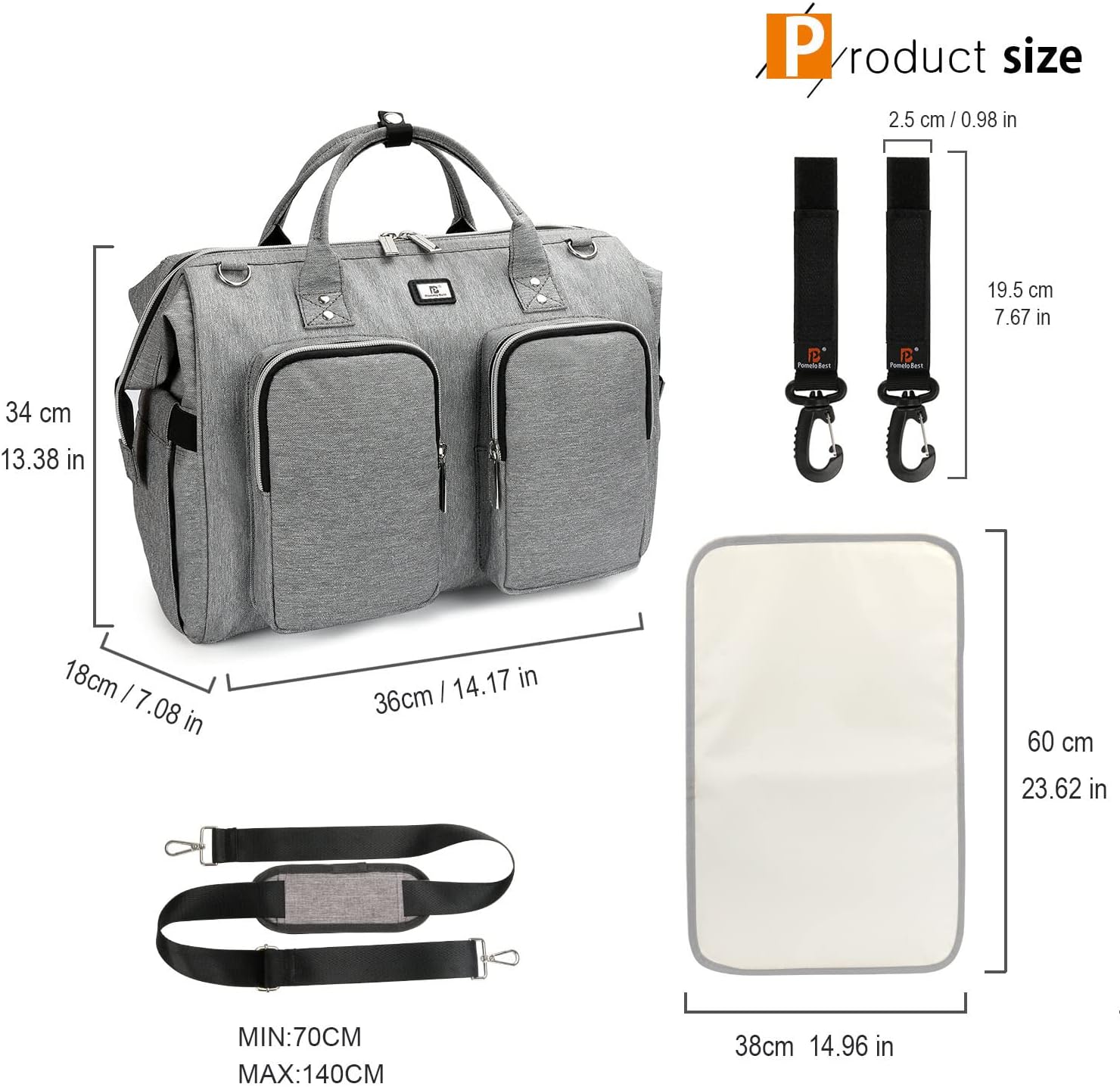 Thumbnail 5 de Borsa Fasciatoio Grande Capacità 36 cm