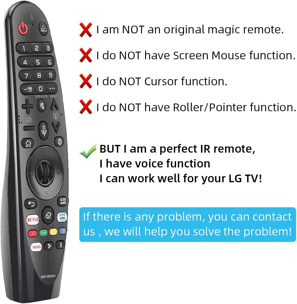 Detalle de New Voice Magic Remote AKB75855501 replacement remote
