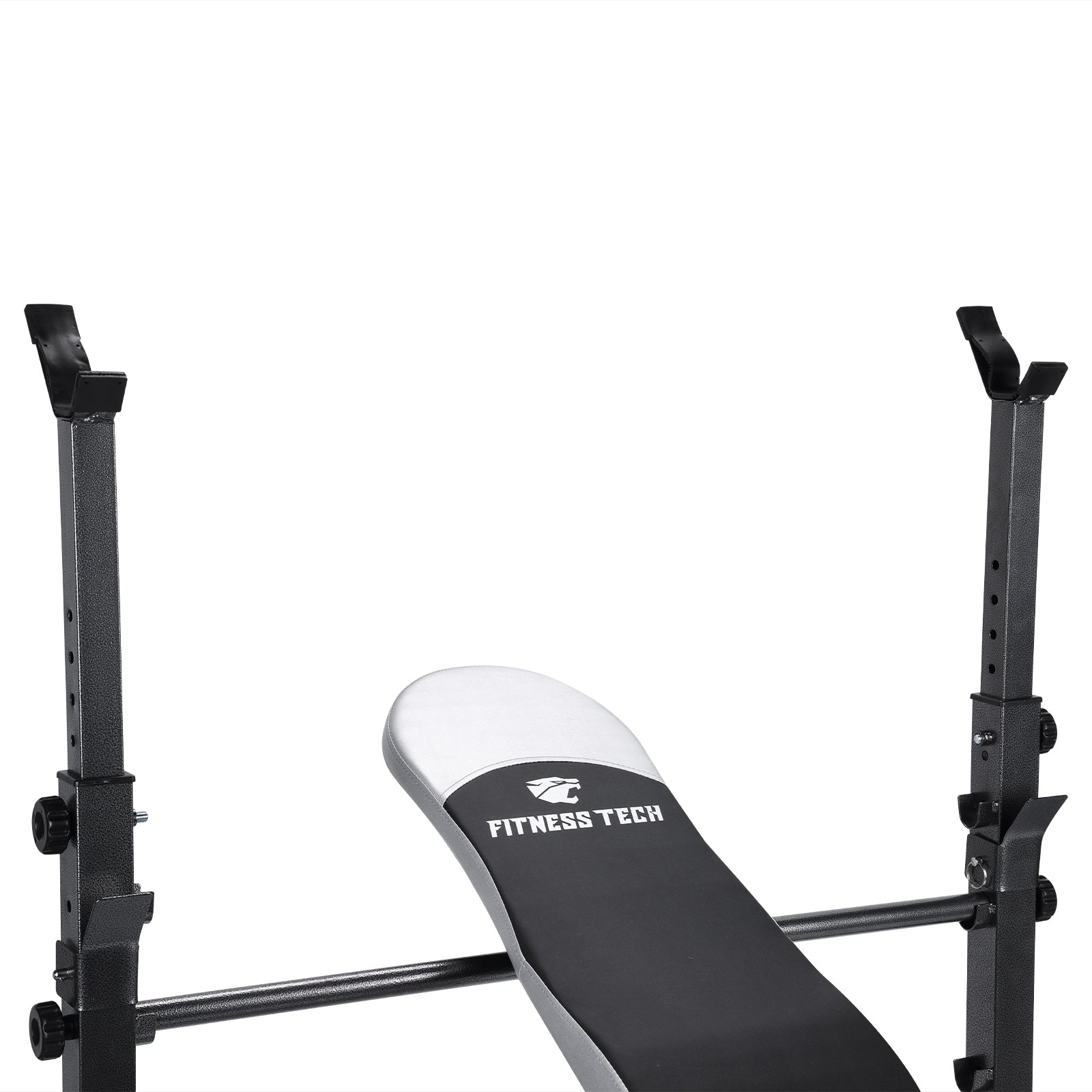 Thumbnail 2 de Fitness Tech Banco de musculación reclinable con rack para pesas 🏋️