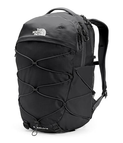 Detalle de The North Face Women's Borealis Backpack (Blk/Wht-NPF) — Everyday Comfort for Work, Classes, and Commutes