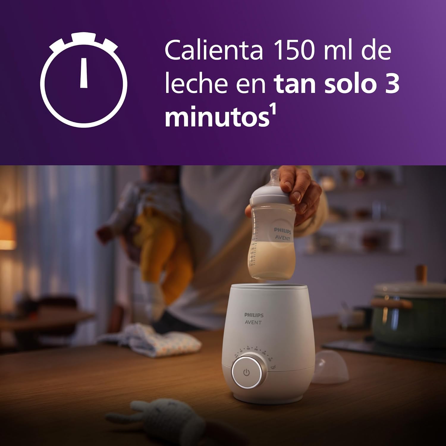 Thumbnail 1 de Philips Avent SCF358/00 - Calentador inteligente de biberones