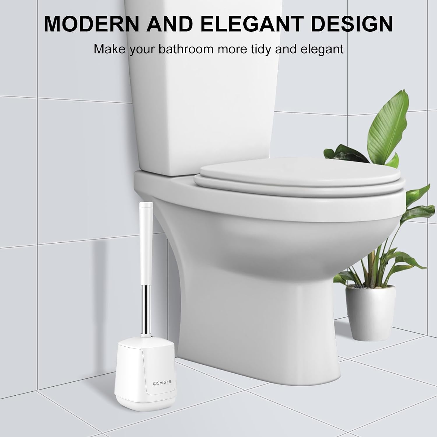 Thumbnail 6 de SetSail Toilet Brush with Extra-Long Handle