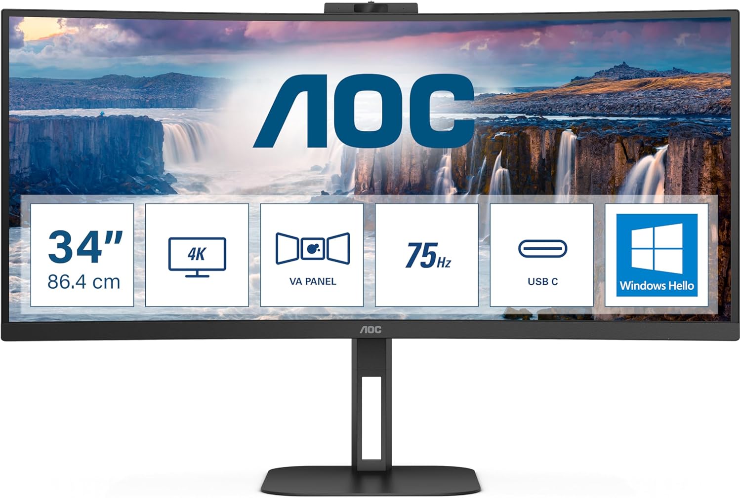 Thumbnail 6 de AOC Q32V4 32-inch QHD monitor 75Hz