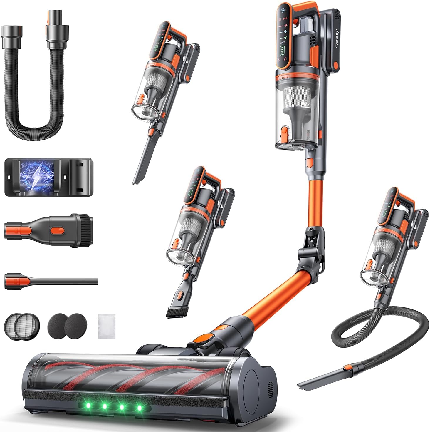 Detalle de Cordless Vacuum Cleaner 50KPA 65Mins