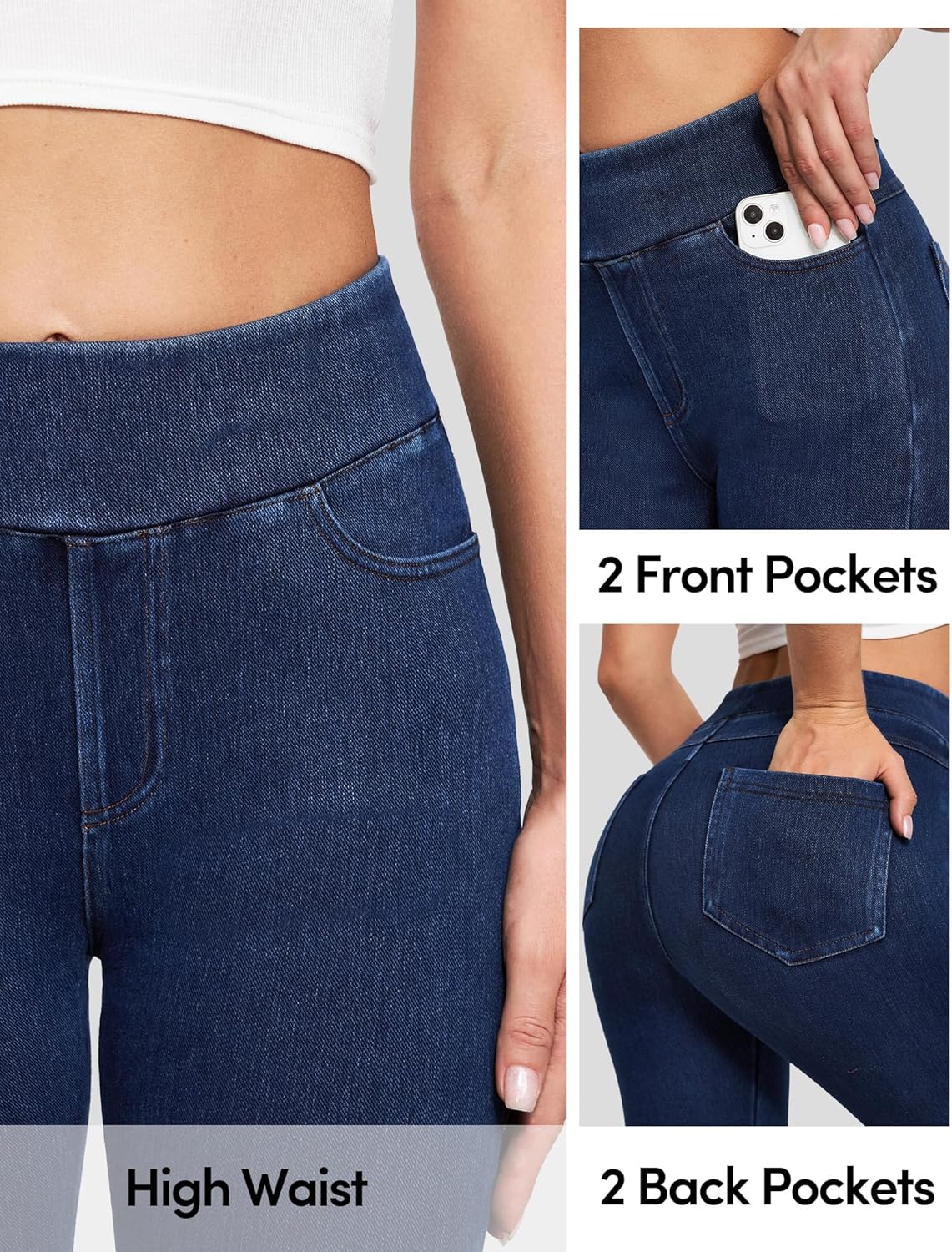Detalle 2 de IUGA Stretchy Jeggings High Waist