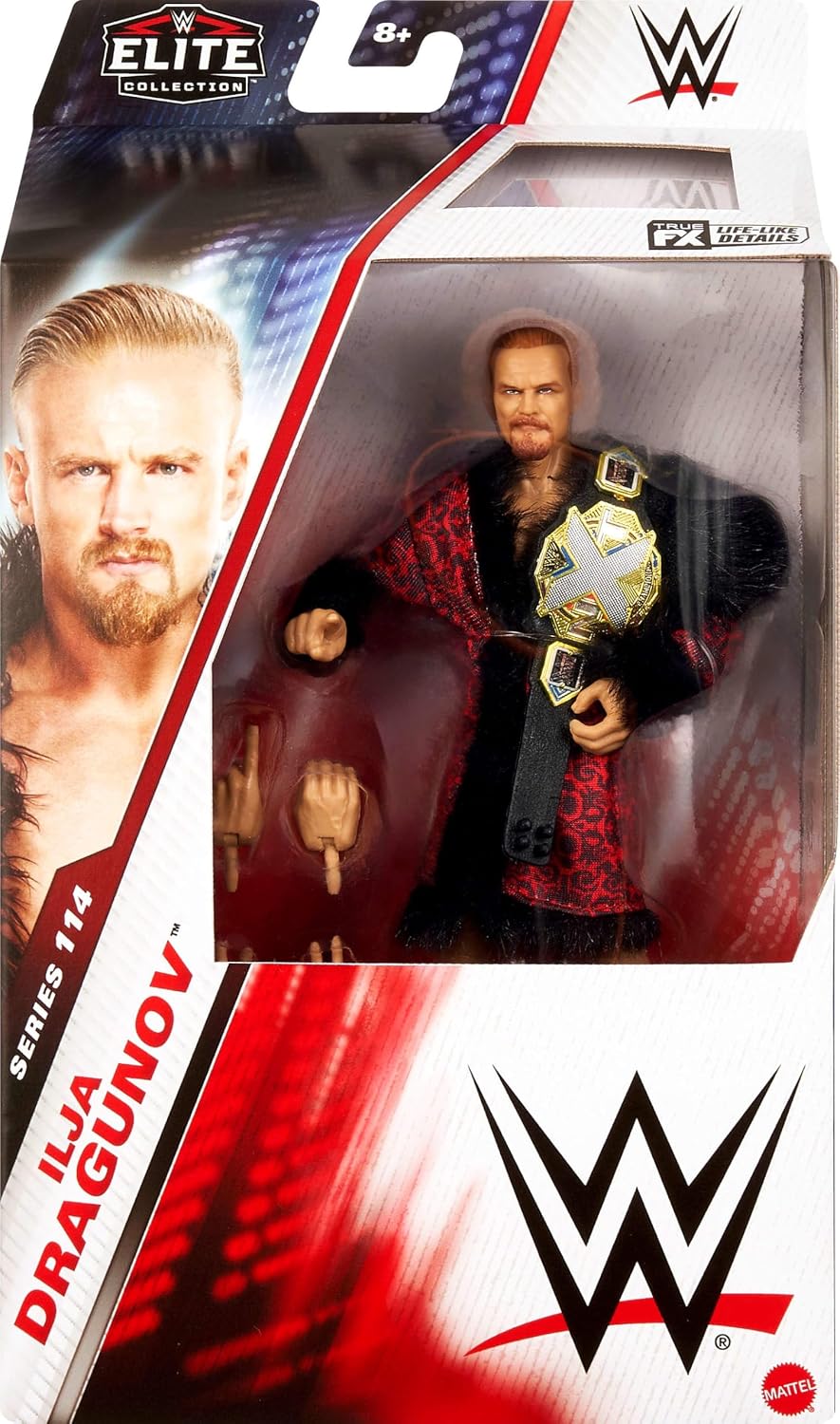 Thumbnail 1 de Mattel WWE Elite Collection Ilja Dragunov JCH96 – actionfigur, 15,2 cm
