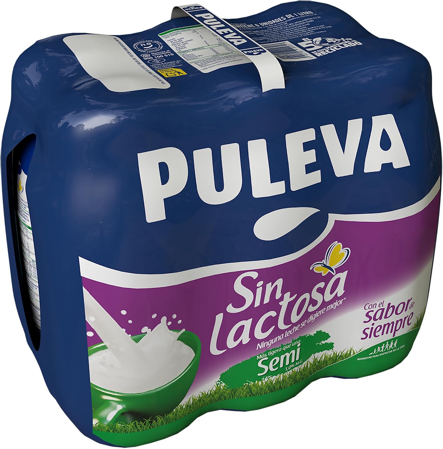 Thumbnail 3 de Puleva Leche Sin Lactosa 1% Semidesnatada