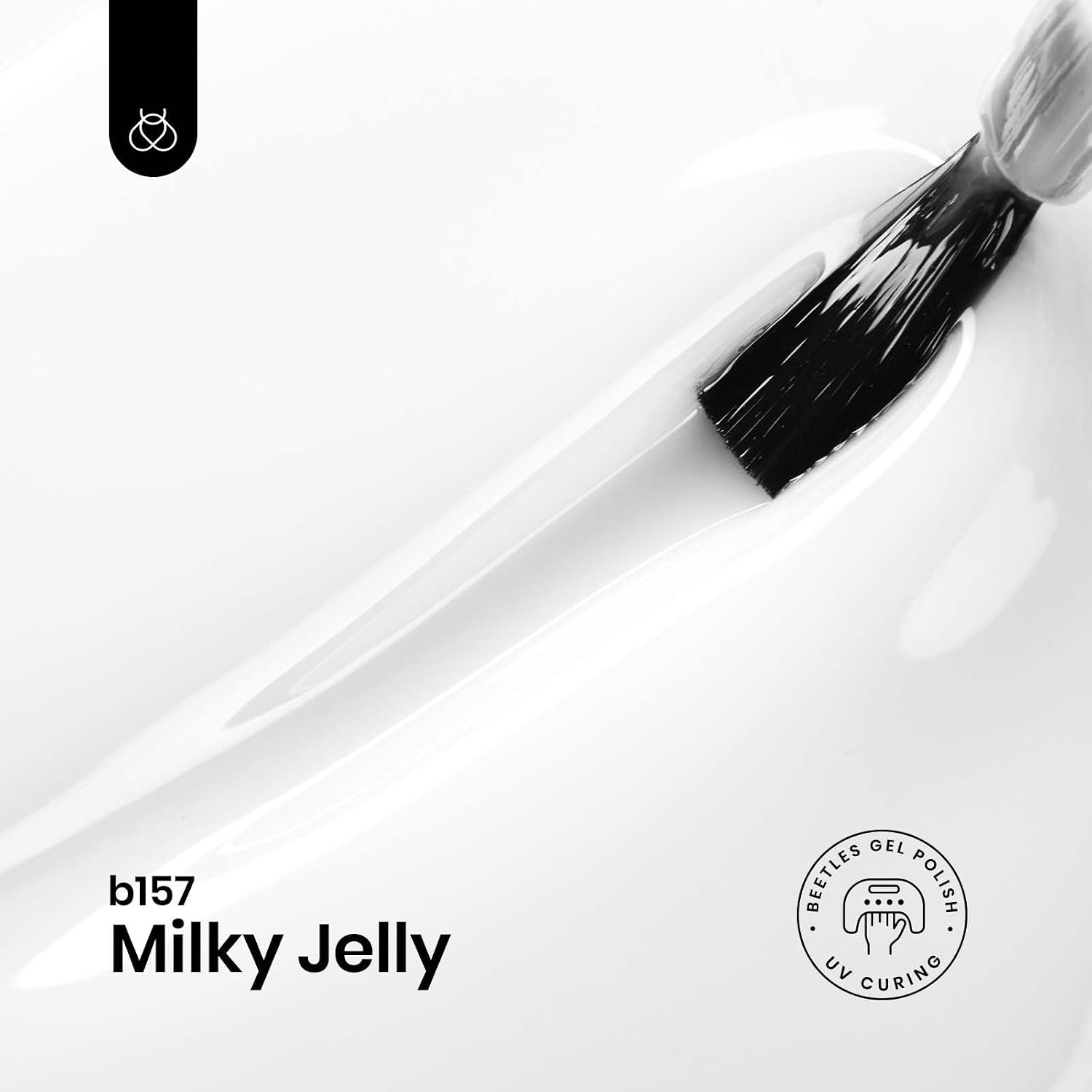 Thumbnail 1 de Beetles UV Gel Nagellack Perle Transparent (Jelly Milchig), 15 ml – UV-Gel für Glanz und Nagelkunst