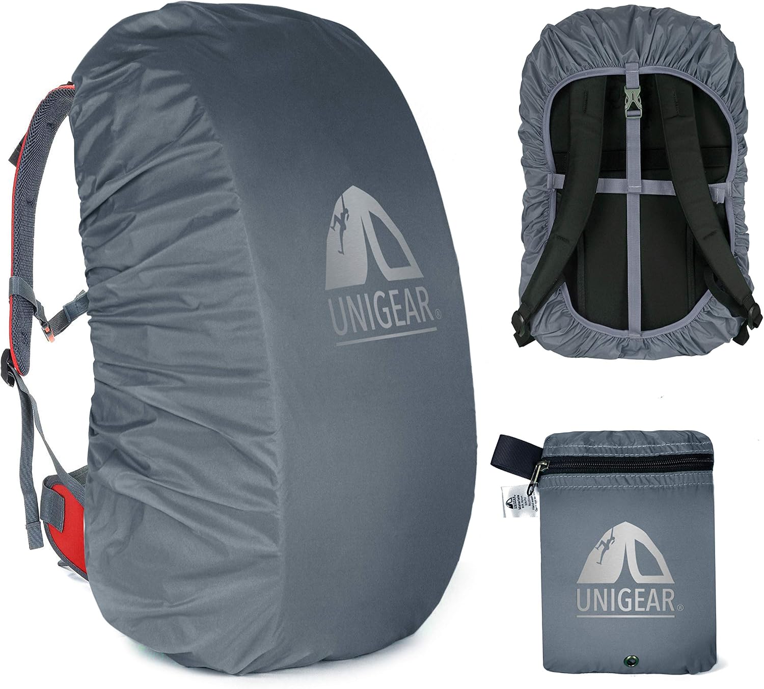 Thumbnail 6 de Unigear Anti-Rain Backpack Cover 10–90L waterproof