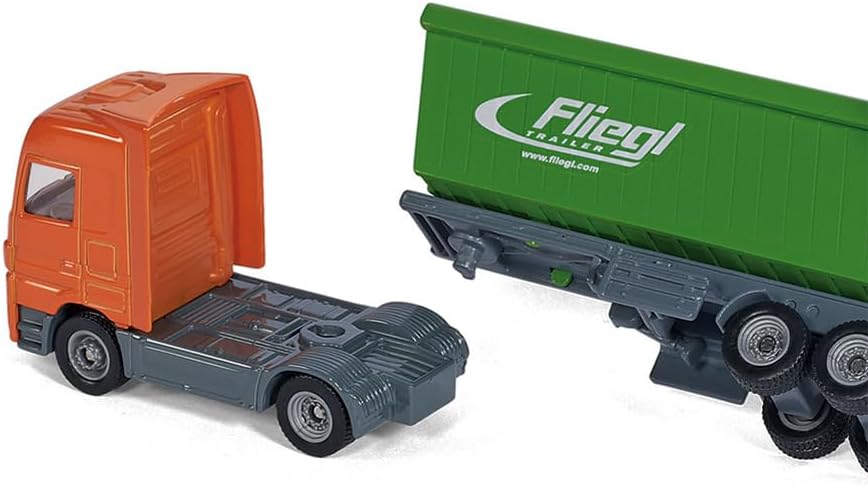 Thumbnail 3 de Siku 1796 Mercedes-Benz LKW mit Fliegl Kipper (1:87) – abnehmbare Dachplane, Metall/Kunststoff