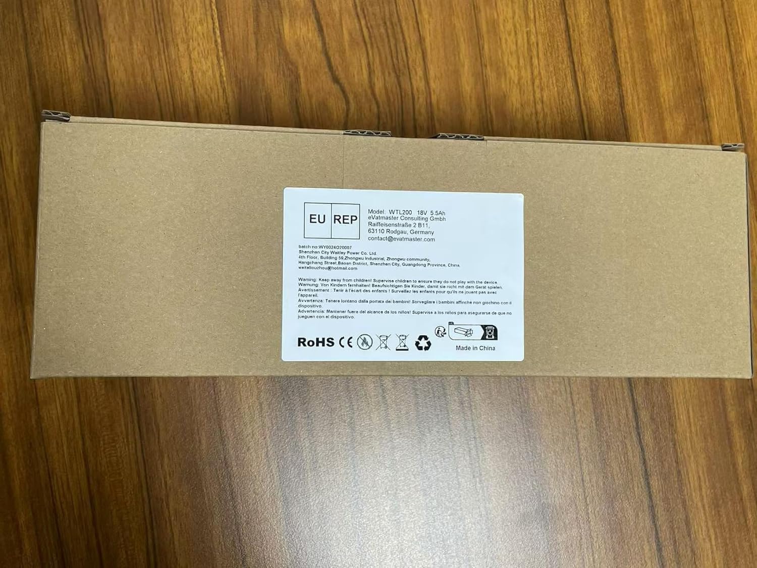 Detalle 2 de Powarobor DCB184 18V 5,5Ah Batteria per utensili