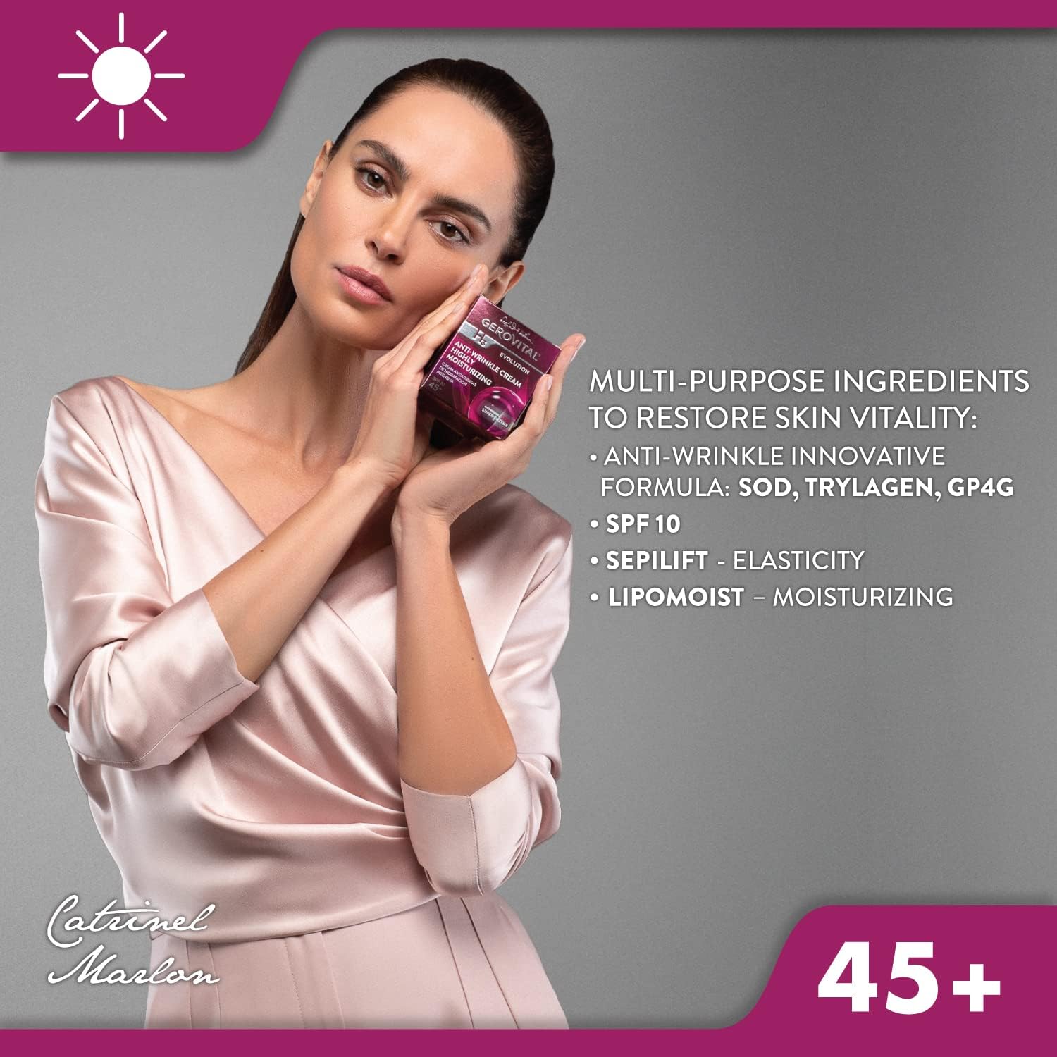Thumbnail 3 de Gerovital H3 Evolution Crema Facial Antiarrugas SPF 10