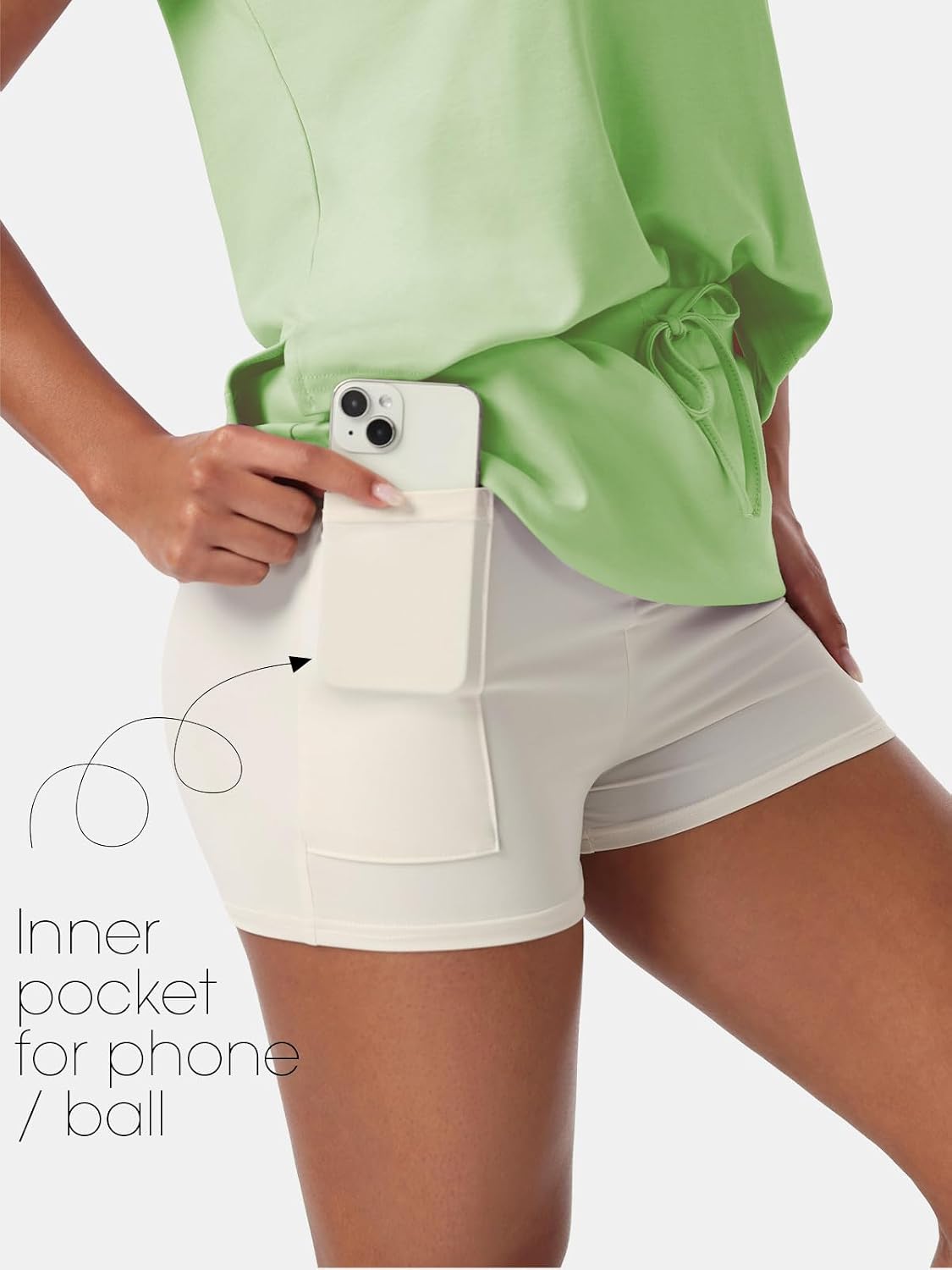 Detalle 1 de EXLURA tennis skorts set 2 piece