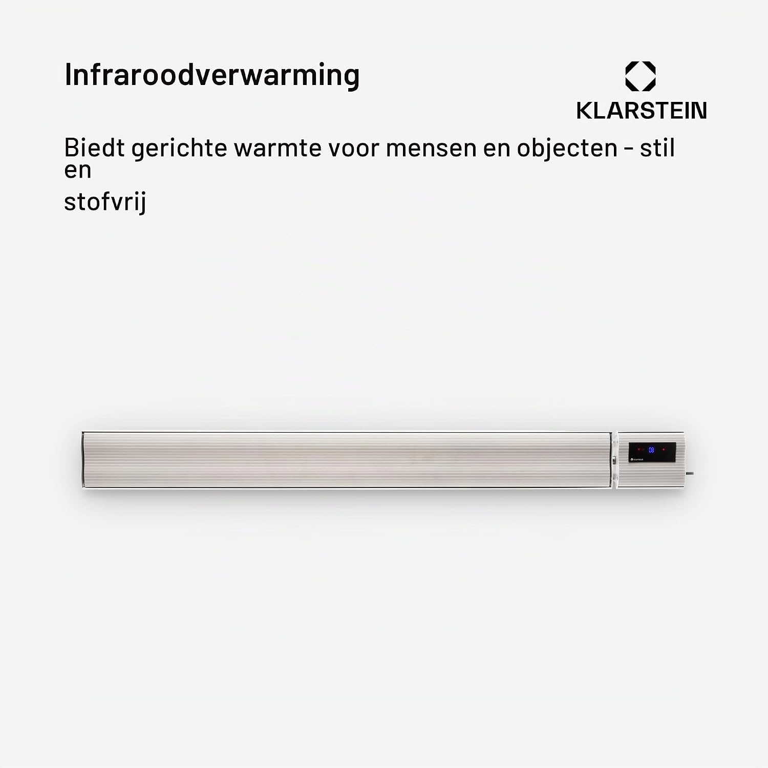 Detalle 1 de blumfeldt Cosmic Beam Plus ACO7-CB-Plus-WH terrasverwarmer, 2.400 W, IP44