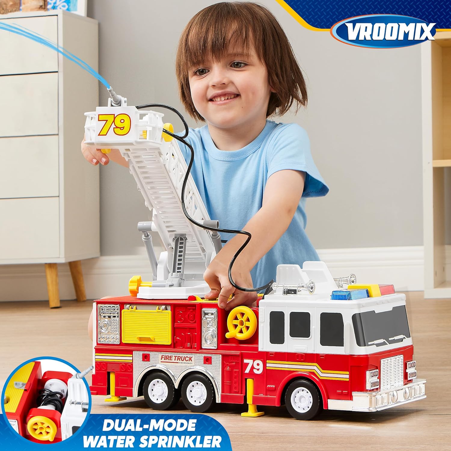 Thumbnail 5 de JOYIN Extra Large Fire Truck 33-inch Ladder ๐