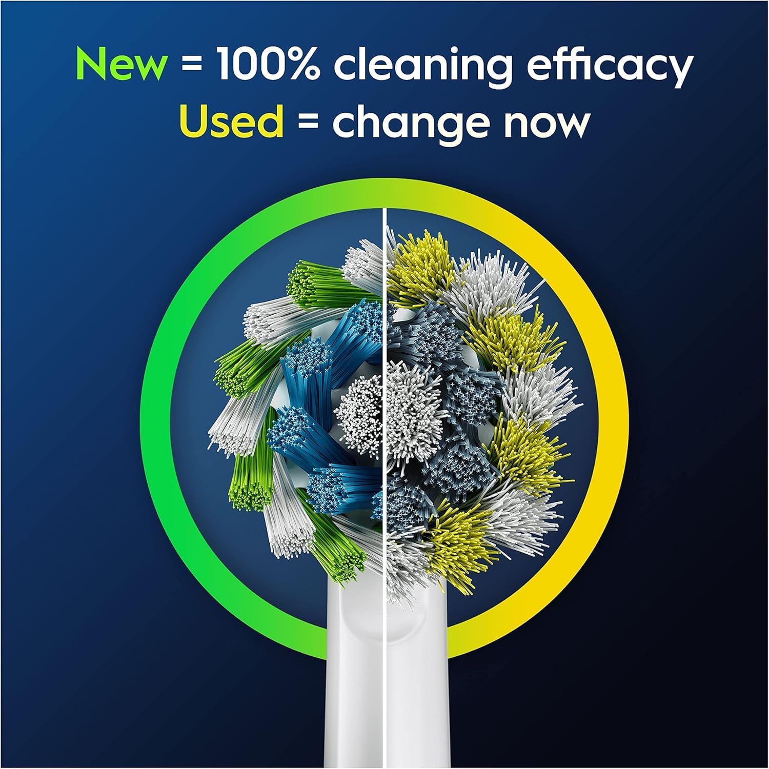 Thumbnail 4 de Oral-B Pro Cross Action Original Electric Toothbrush Head (X-Shape & 16° Angled Bristles) – Pack of 16