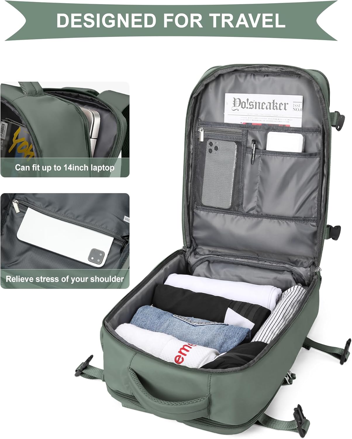 Thumbnail 4 de SZLX Mochila al Vacío 40x30x20 para cabina