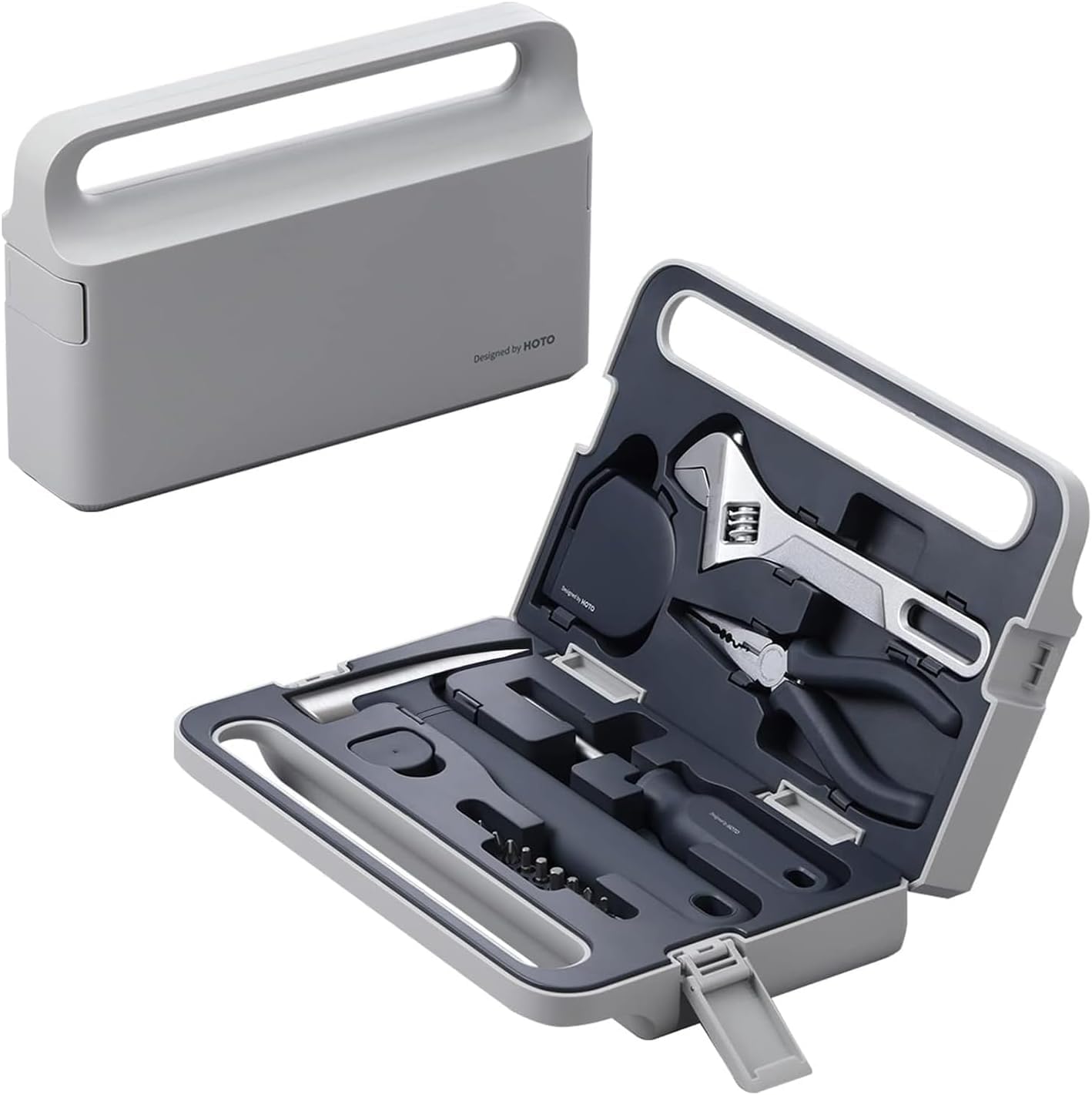 Thumbnail 2 de HOTO Set di Attrezzi Manuali per Riparazioni Domestiche e DIY – Kit completo per casa e ufficio