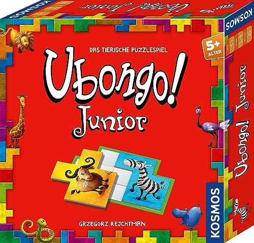 Detalle de Kosmos Ubongo! Junior – Rasantes Legespiel ab 5 Jahren