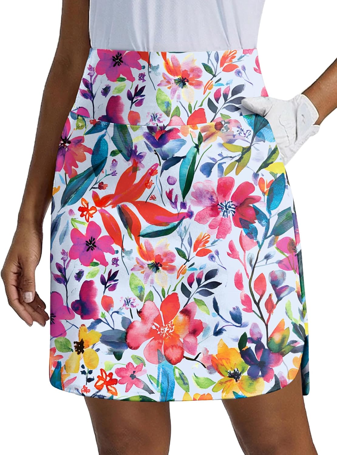 Thumbnail 6 de PINSPARK 18" Skorts for Women – Above-Knee Length, Built-In Shorts, 3 Pockets, UPF 50+