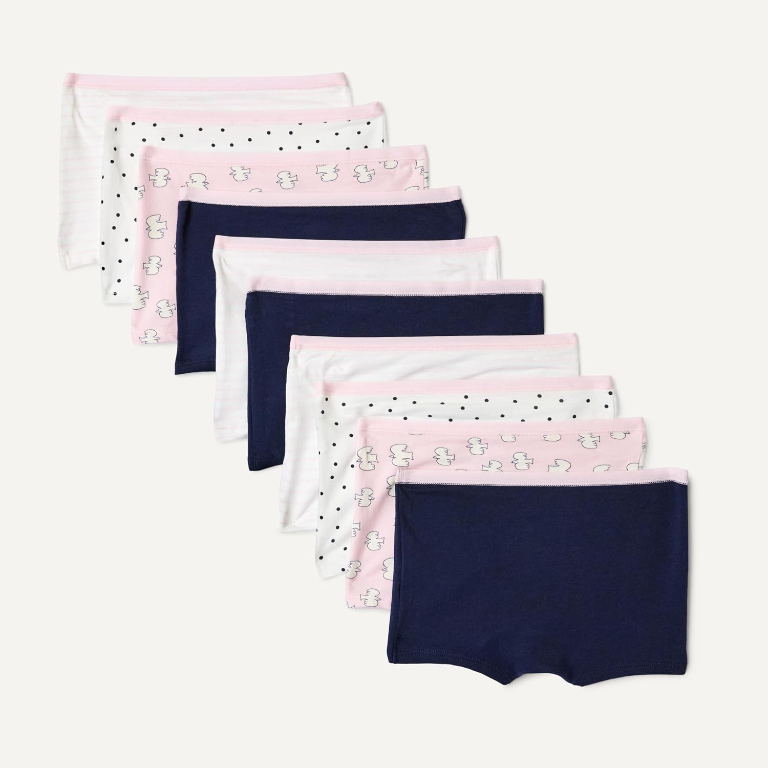 Detalle de Amazon Essentials Girls' Cotton Jersey Boxer Brief Pants