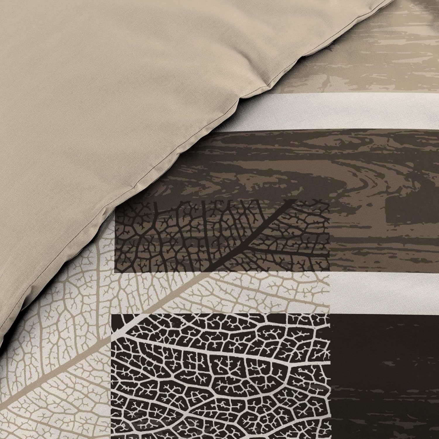 Thumbnail 2 de DOUCEUR D'INTERIEUR – Parure de lit 3 pièces en coton imprimé 240 x 260 cm (2 taies 63 x 63 cm)