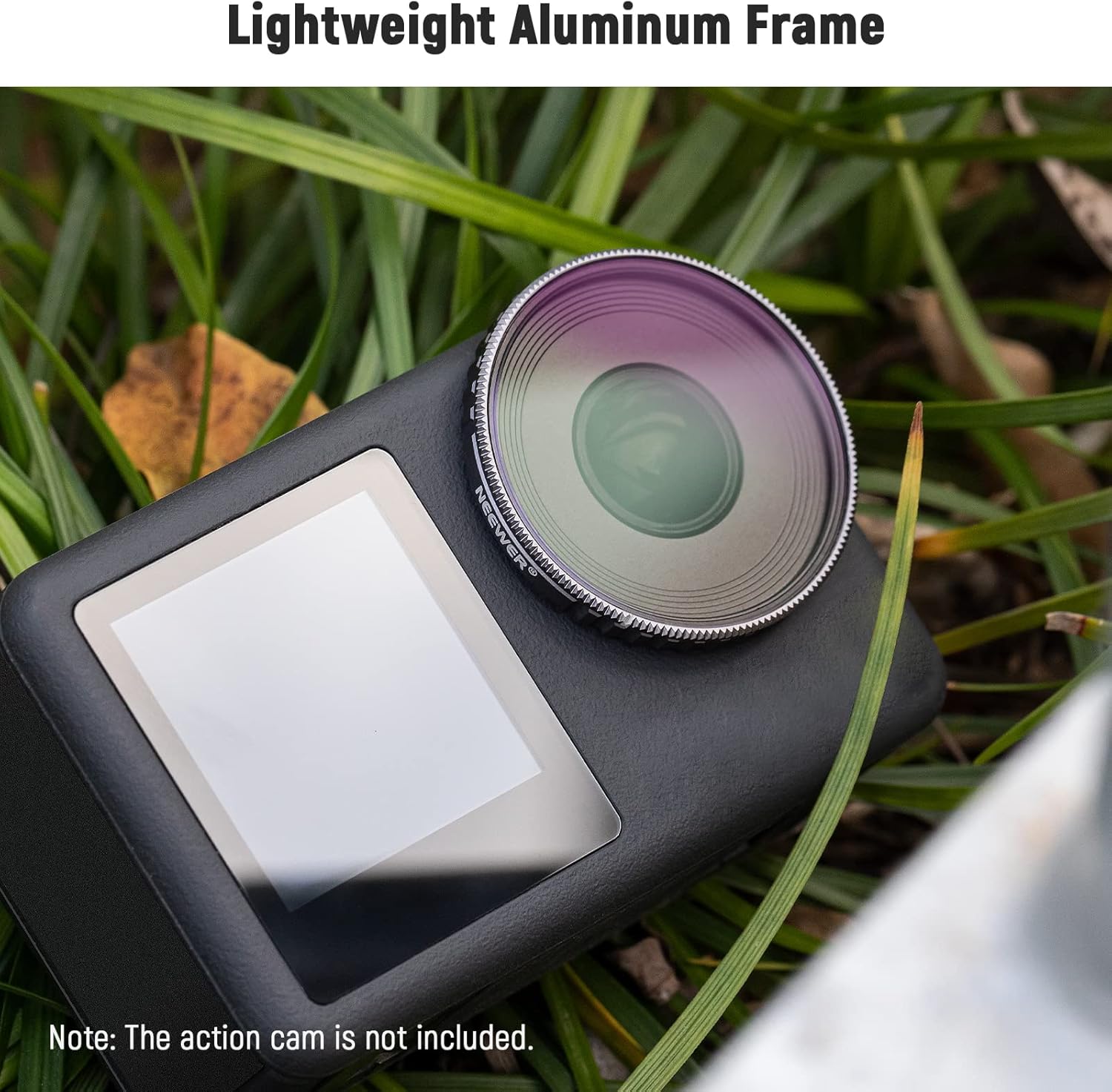 Thumbnail 1 de NEEWER ND/CPL Filter Set for DJI Osmo Action 3 (HD optical glass ND8/PL to ND64/PL + CPL), pack of 5