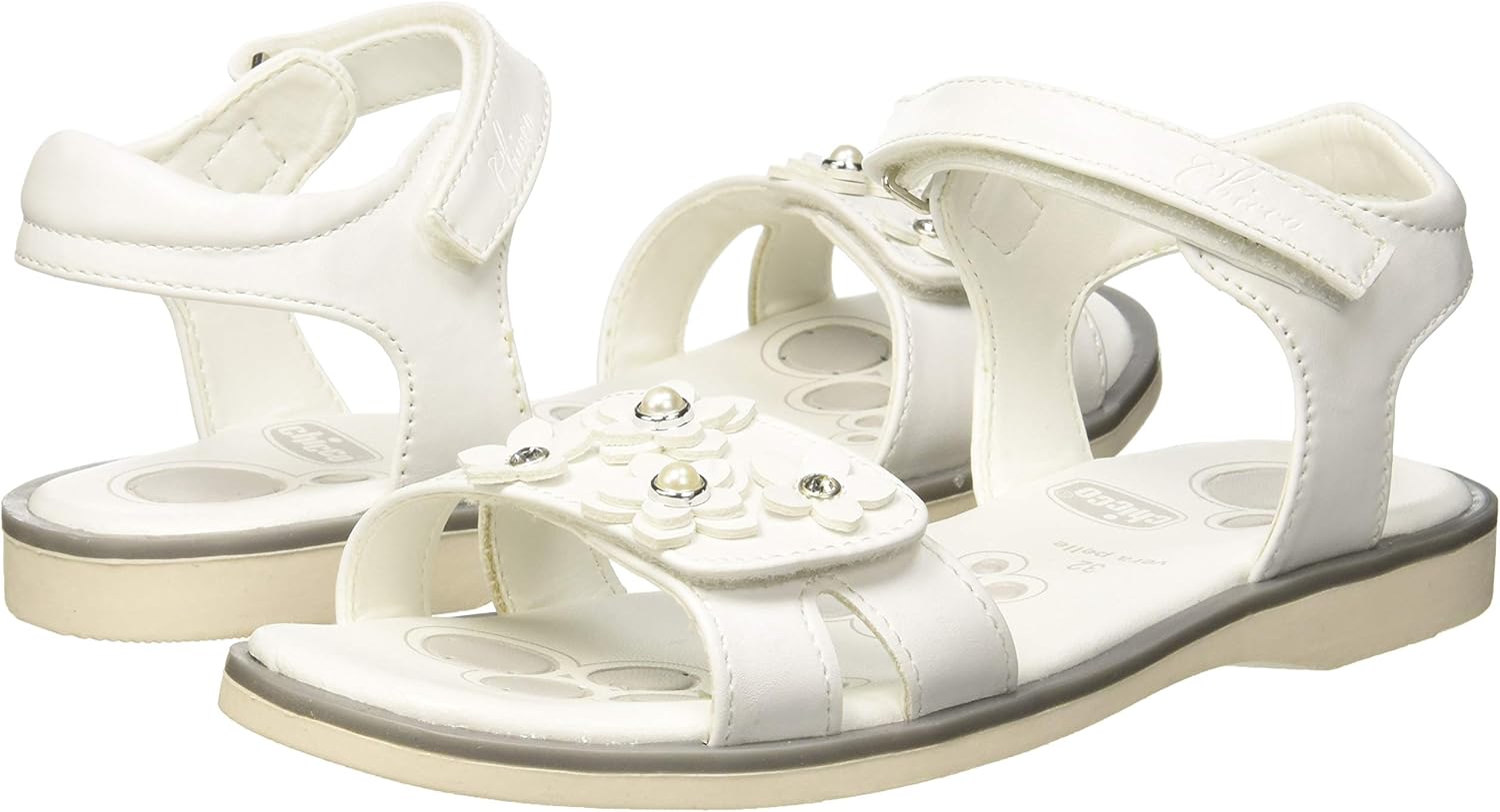 Thumbnail 6 de Sandales Chicco à Double Velcro pour Fille – Confort léger et respirant, conçues en Italie