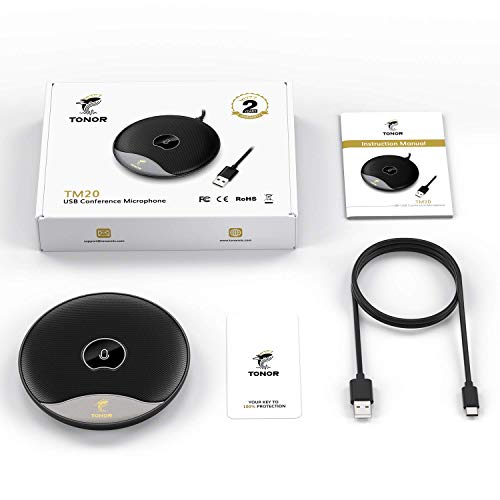Thumbnail 7 de TONOR TM20 – Microphone USB de conférence omnidirectionnel avec bouton muet