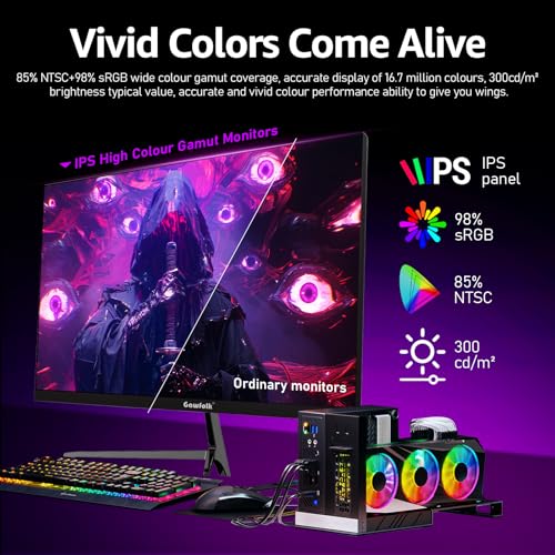 Detalle 2 de Gawfolk Gaming Monitor 27" QHD 120Hz display