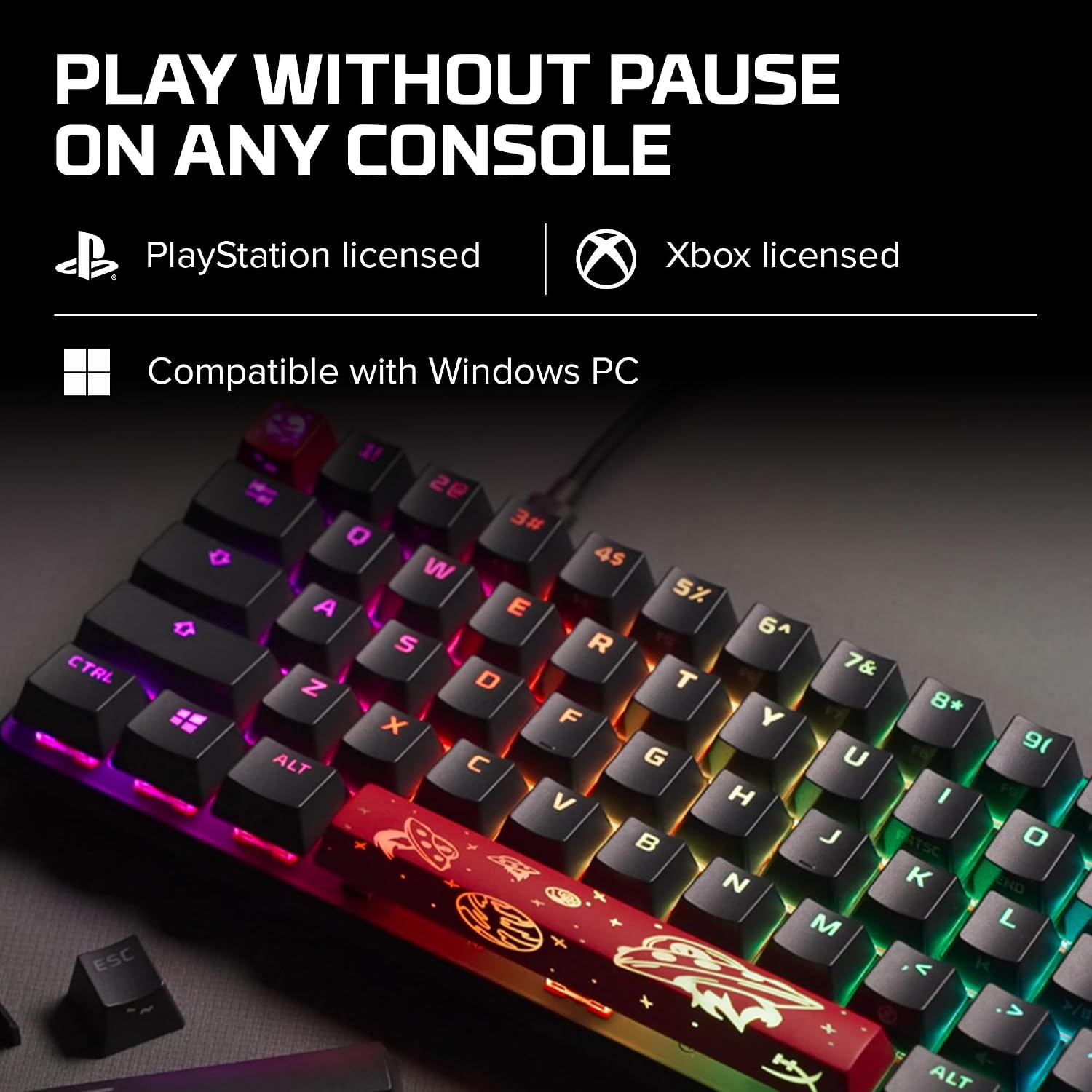 Thumbnail 6 de HyperX 65% mechanical gaming keyboard