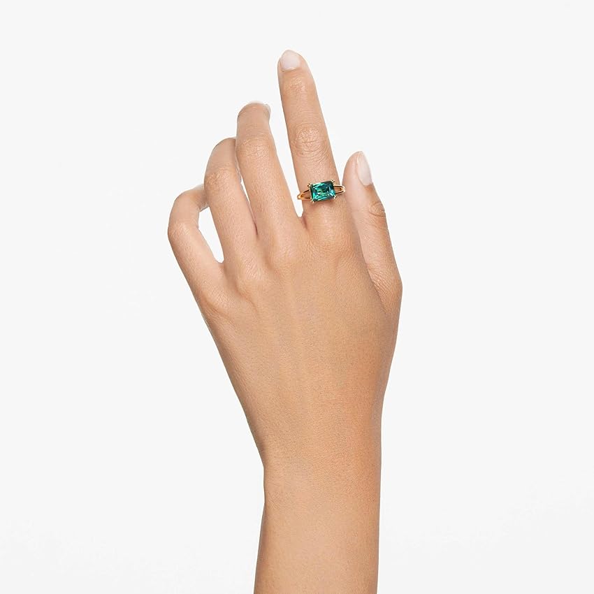 Thumbnail 4 de Swarovski Stilla anillo verde Talla rectangular
