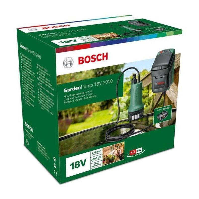 Thumbnail 3 de Bosch GardenPump 18V-2000: bomba de agua sin cables para riego eficiente del jardín