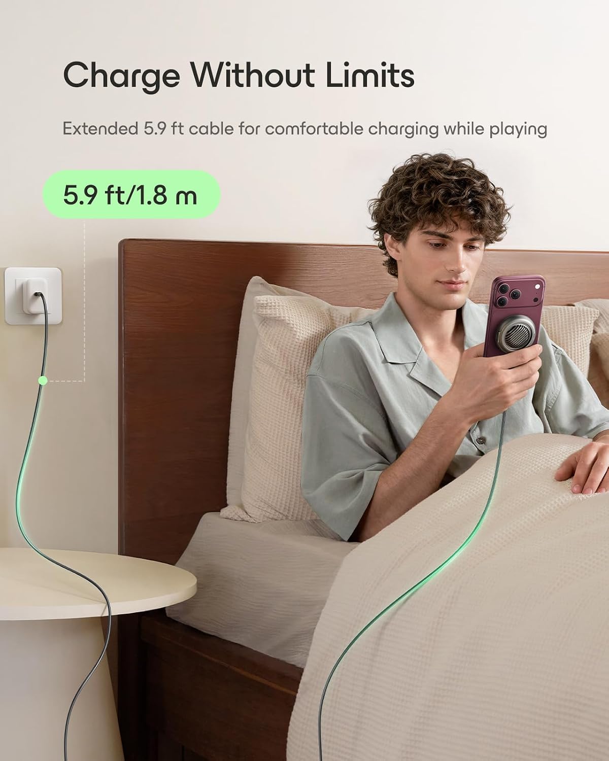 Thumbnail 6 de ESR Cyclone 2C589 Qi2.2 25W Magnetic Charger with Adjustable Stand