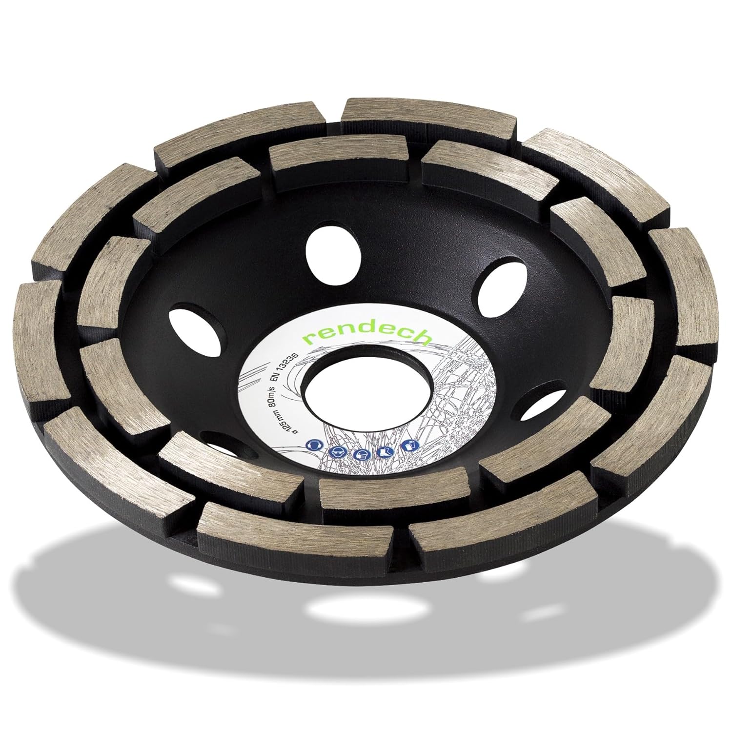 Thumbnail 2 de rendech Meule Diamantée 125 mm pour béton