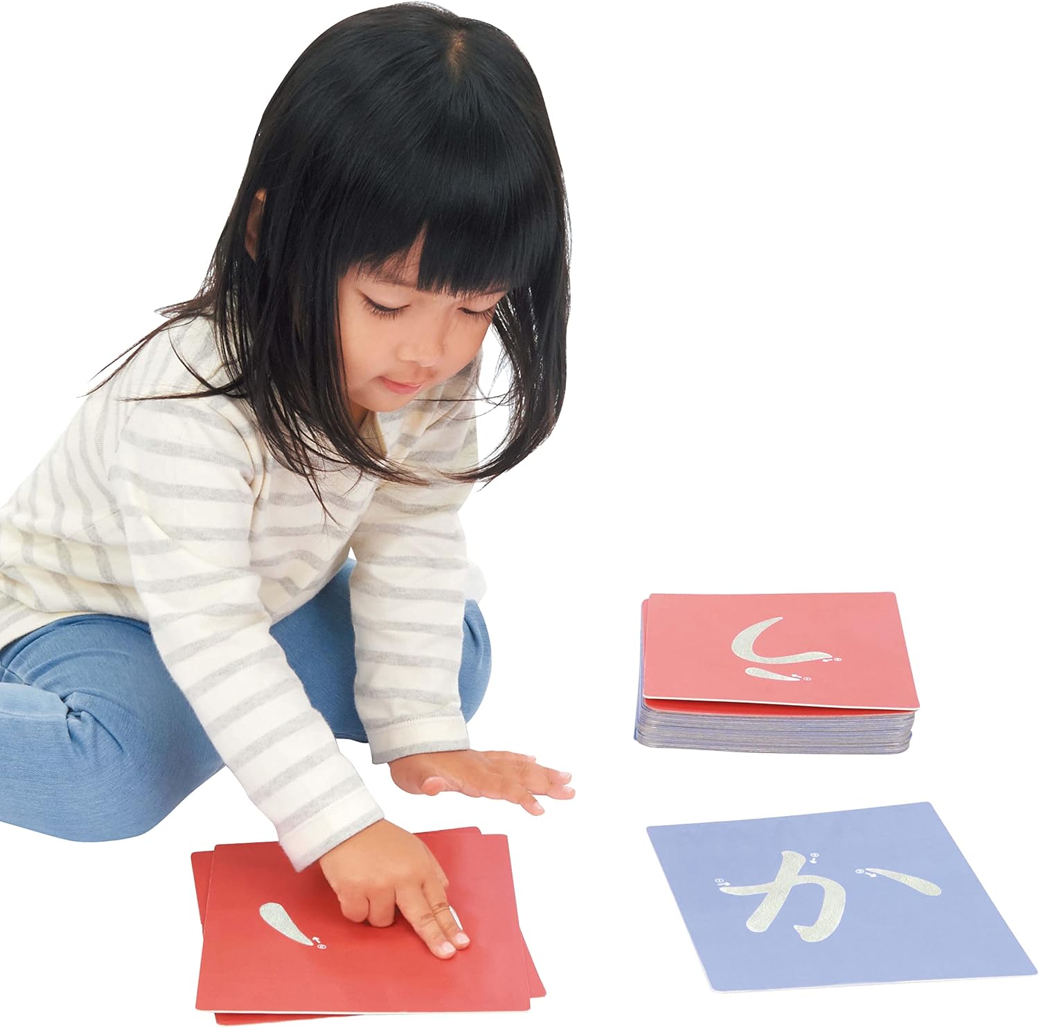 Detalle de Gakken モンテッソーリBox もじ EC83014 砂文字カード46枚付き知育教材