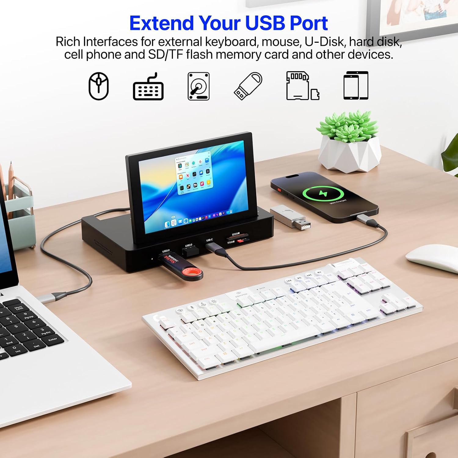Thumbnail 4 de ROADOM 7" Touch Screen Monitor 1024×600