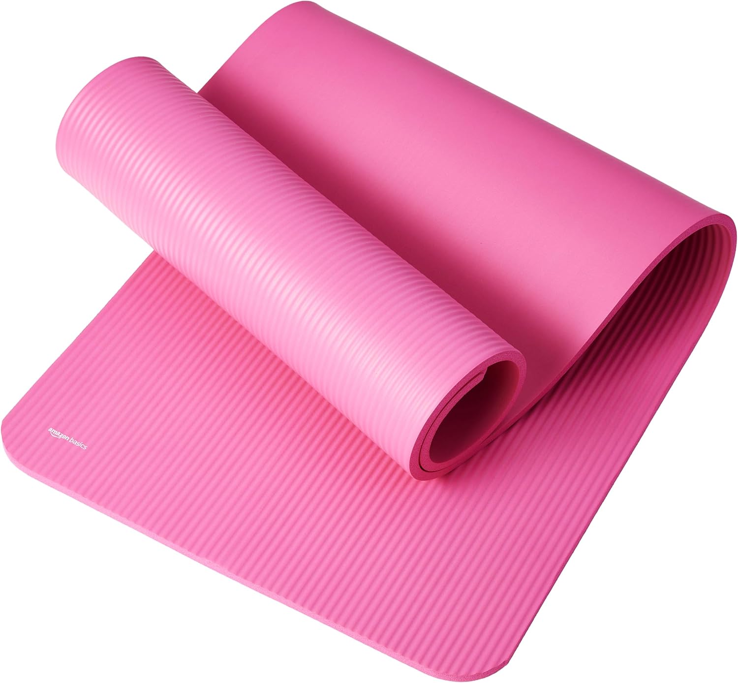 Detalle de Amazon Basics Extra Thick Exercise Yoga Mat with Carrying Strap