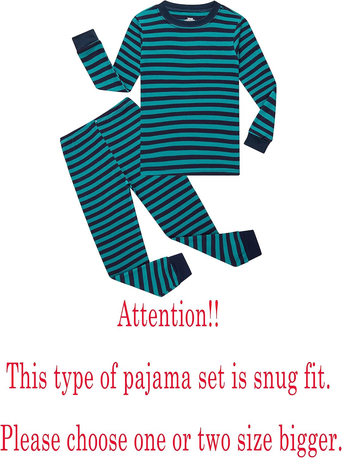 Detalle 2 de Family Feeling 2-Piece Boys Pajamas 100% Cotton