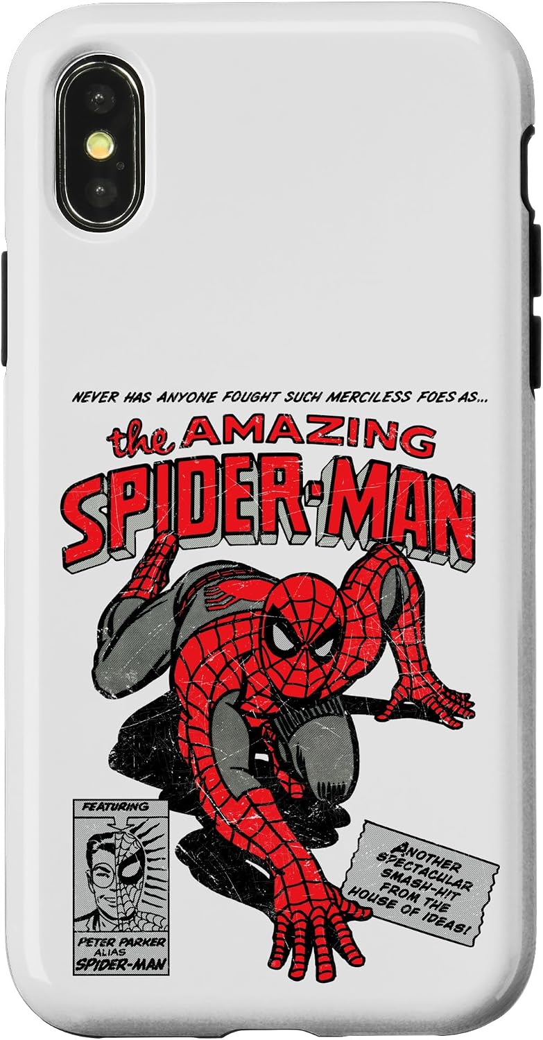 Thumbnail 4 de Custodia per iPhone 17 Spider-Man fumetto retrò