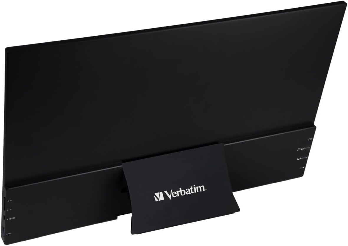 Detalle de Verbatim PMT-15, przenośny monitor dotykowy Full HD 15,6″, USB-C i HDMI