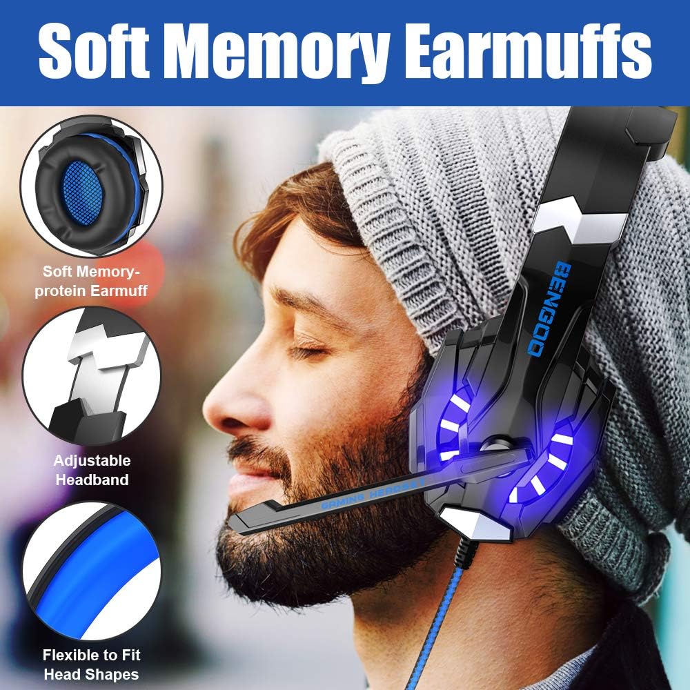 Detalle de BENGOO G9000 7.1 Gaming Headset