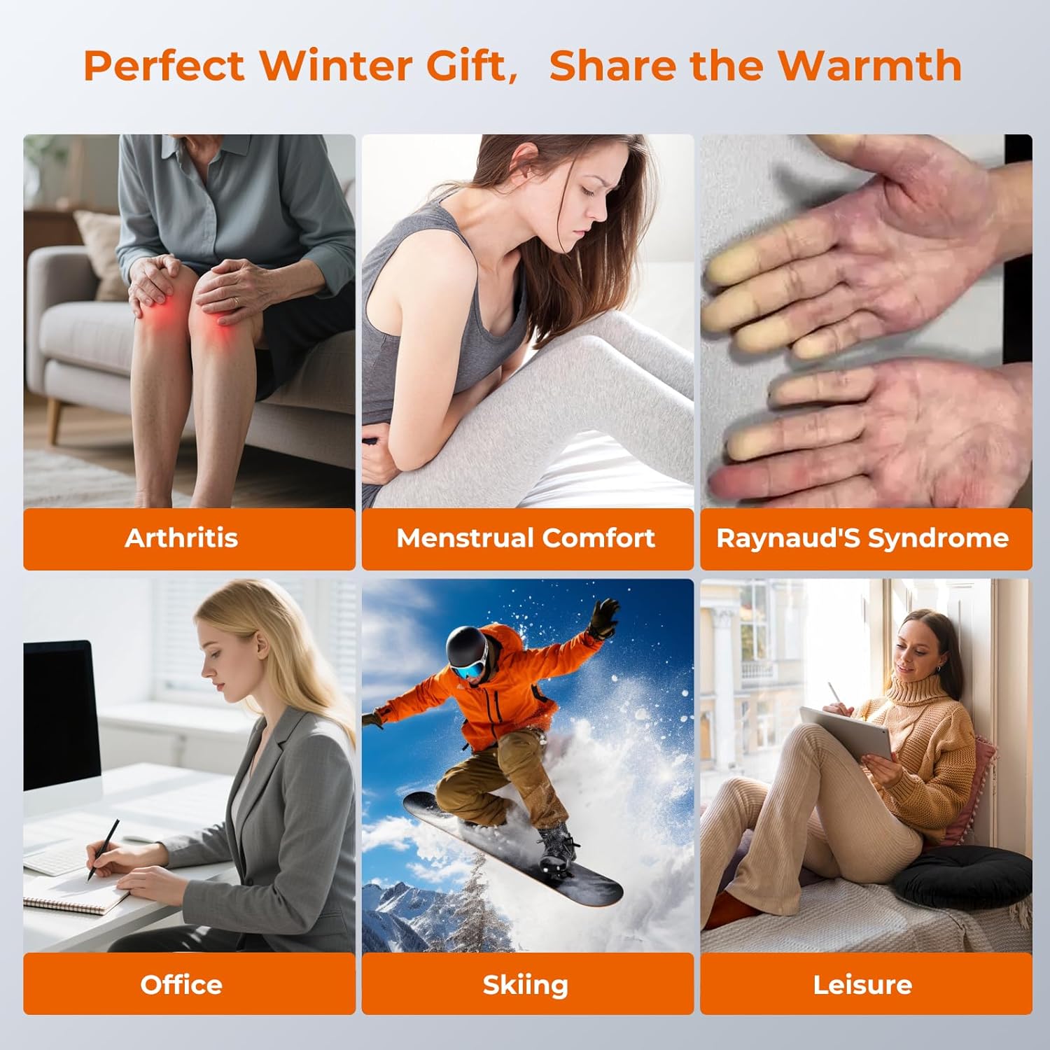 Thumbnail 6 de DDHTSAL Magnetic Rechargeable Hand Warmers 6000 mAh