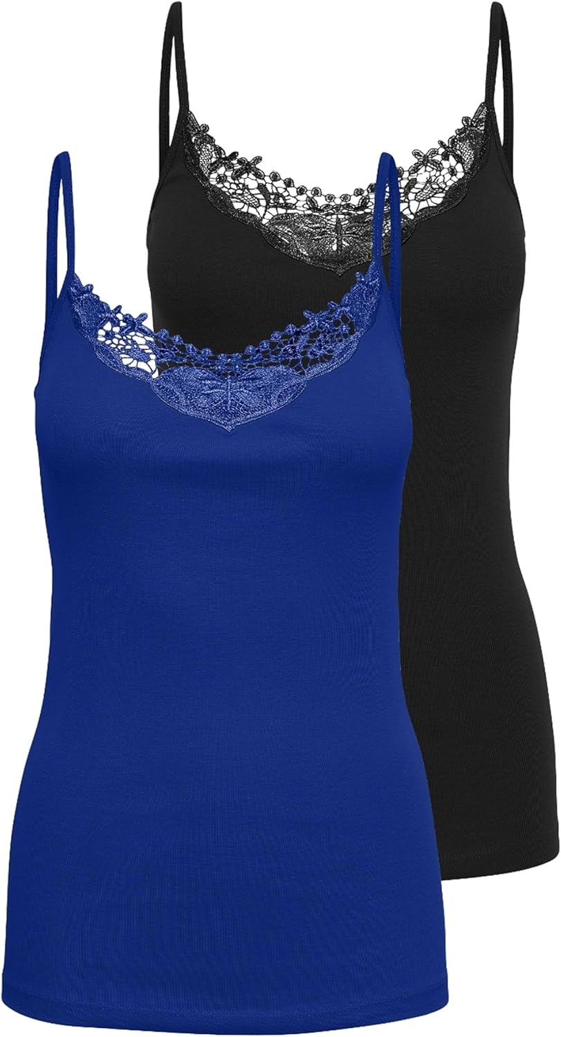 Thumbnail 6 de Only 2-Pack Sleeveless Top Canottiera Donna – Pacco da 2