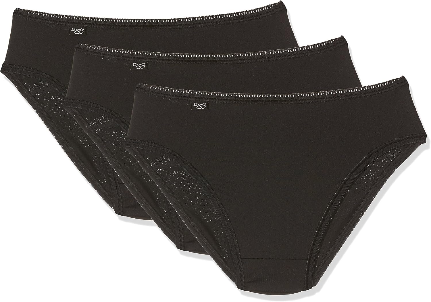 Detalle 2 de Sloggi Damen Unterhose 24/7 Cotton Tai – 3er-Pack aus Baumwolle mit LYCRA