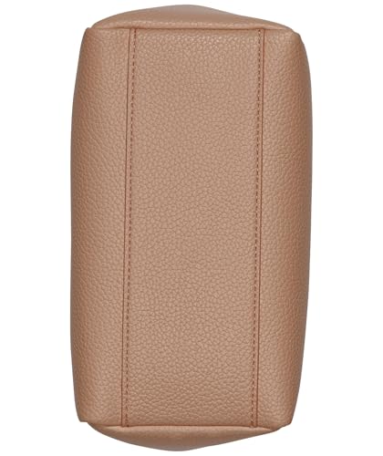 Thumbnail 3 de DKNY Willa Mini Satchel, bolso pequeño de poliuretano color capuchino