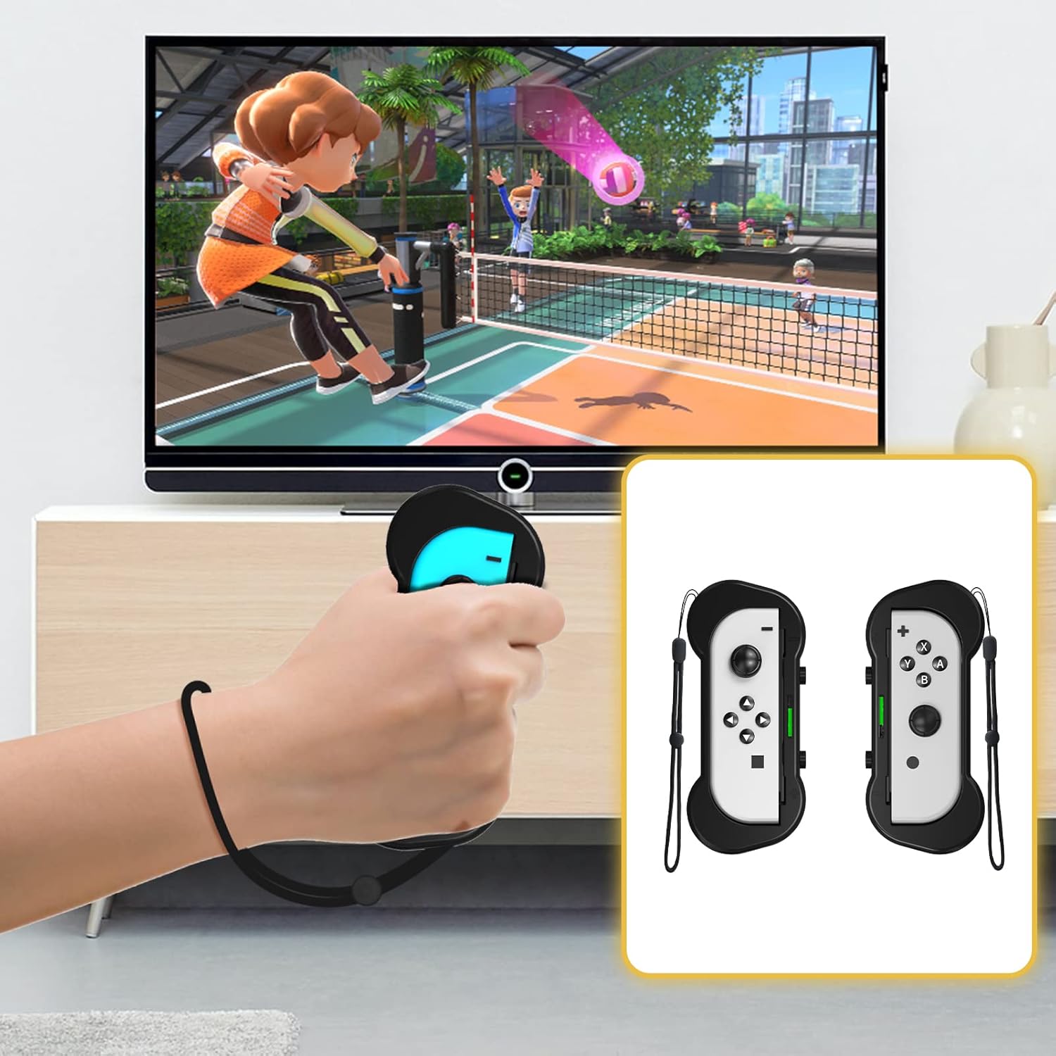 Detalle de 12 in 1 Switch Sports Accessories Bundle – 2025 Family Party Pack for Nintendo Switch & OLED