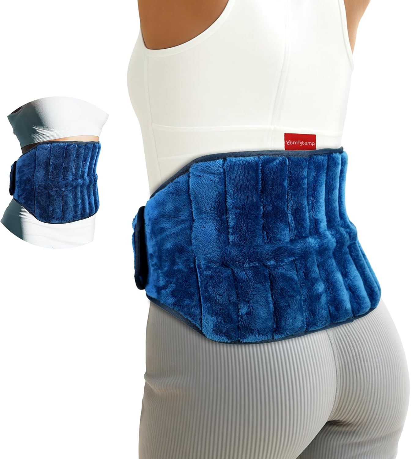 Detalle de Comfytemp 9x47inch Microwavable Heating Pad 2.5LB